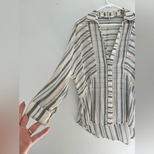 [RO+DE] Flowy Long Sleeve Professional Blouse